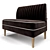 Classic Office Sofa AMMA 3D model small image 4