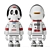  Space Explorer: Vray Astronaut Helmet 3D model small image 1