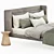 Stylish BoConcept Austin Bed 3D model small image 5