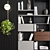 Modern Hallway Furniture Set 3D model small image 12