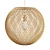 Coastal Rattan Sphere Pendant 3D model small image 1