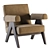 Cassina Armchair: Modern Comfort for Your Space 3D model small image 2