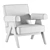 Cassina Armchair: Modern Comfort for Your Space 3D model small image 4