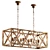 Elegant Vitaluce Pendant Chandelier 3D model small image 1