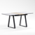 Modern Detroit Dining Table 3D model small image 2