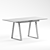 Modern Detroit Dining Table 3D model small image 5