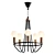 Elegant Freya Arabella Pendant Chandelier 3D model small image 2