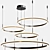 Elegant VISIT Pendant Light 3D model small image 1