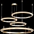 Elegant VISIT Pendant Light 3D model small image 2