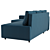 IKEA FRIHETEN Corner Sofa - Versatile & Stylish 3D model small image 6