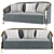 Elegant Luxury Sofa | High-Quality Design 3D model small image 4