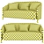 Elegant Luxury Sofa | High-Quality Design 3D model small image 6