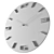 Elegant Leonardo Wall Clock 3D model small image 3