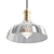 RetroGlass Paris Loft Pendant 3D model small image 1