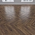 Parquet Oak: Herringbone, Linear, Chevron 3D model small image 3