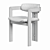 Sleek Minimalist Chair: Gallotti & Radice 0414 3D model small image 1