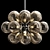 Elegant Cintola Maxi Pendant 3D model small image 3