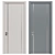 Modern Interior Door - 2200 x 980 mm 3D model small image 1