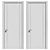 Modern Interior Door - 2200 x 980 mm 3D model small image 2