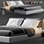 Stylish B&B Italy Charles Bed 3D model small image 1