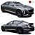 Luxury Sedan: Cadillac CT5 3D model small image 1
