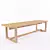 Ishitani Furniture Wooden Bench 3D model small image 1