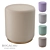 Enzo Ottoman Pouf 3D model small image 1