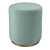 Enzo Ottoman Pouf 3D model small image 2