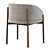 Elegant Comfort: Porro Frank Armchair 3D model small image 4