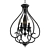 Bronze Foyer Chandelier: Dunnell 18 3D model small image 1