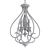 Bronze Foyer Chandelier: Dunnell 18 3D model small image 2