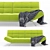 Modern SMALA Sofa: Stylish Comfort 3D model small image 1