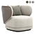 Cosmo HAP Armchair: Contemporary Elegance for Your Space 3D model small image 1