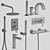 Paffoni Ringo-West Set: Complete Shower Solution 3D model small image 7