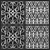 Square Decorative Panels Set 5 3D model small image 2