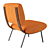 Gio Ponti Round D.154.5 Chair 3D model small image 4