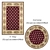 Versatile Set of 8 Rugs: No 321 3D model small image 4