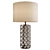 Elegant Corsica Table Lamp 3D model small image 1