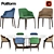 Elegant Solid Wood Dining Chair - Poliform Grace 3D model small image 1