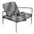 Elegant Abbey Road Armchair 3D model small image 7