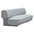 Elegant Litho Sofa: Modern Design 3D model small image 4