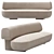 Elegant Litho Sofa: Modern Design 3D model small image 5