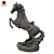 Elegant Equine Sculpture 3D model small image 1