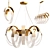 PELAGIA COLLECTION: Elegant Metal and Crystal Lamps 3D model small image 1