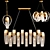 PELAGIA COLLECTION: Elegant Metal and Crystal Lamps 3D model small image 4