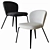 Elegant Halard Eichholtz Dining Chair 3D model small image 2