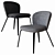 Elegant Halard Eichholtz Dining Chair 3D model small image 3