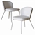 Elegant Halard Eichholtz Dining Chair 3D model small image 4