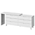 Convertible Karen Chest of Drawers 3D model small image 2