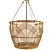  Serene Deco Lantern Basket 3D model small image 2